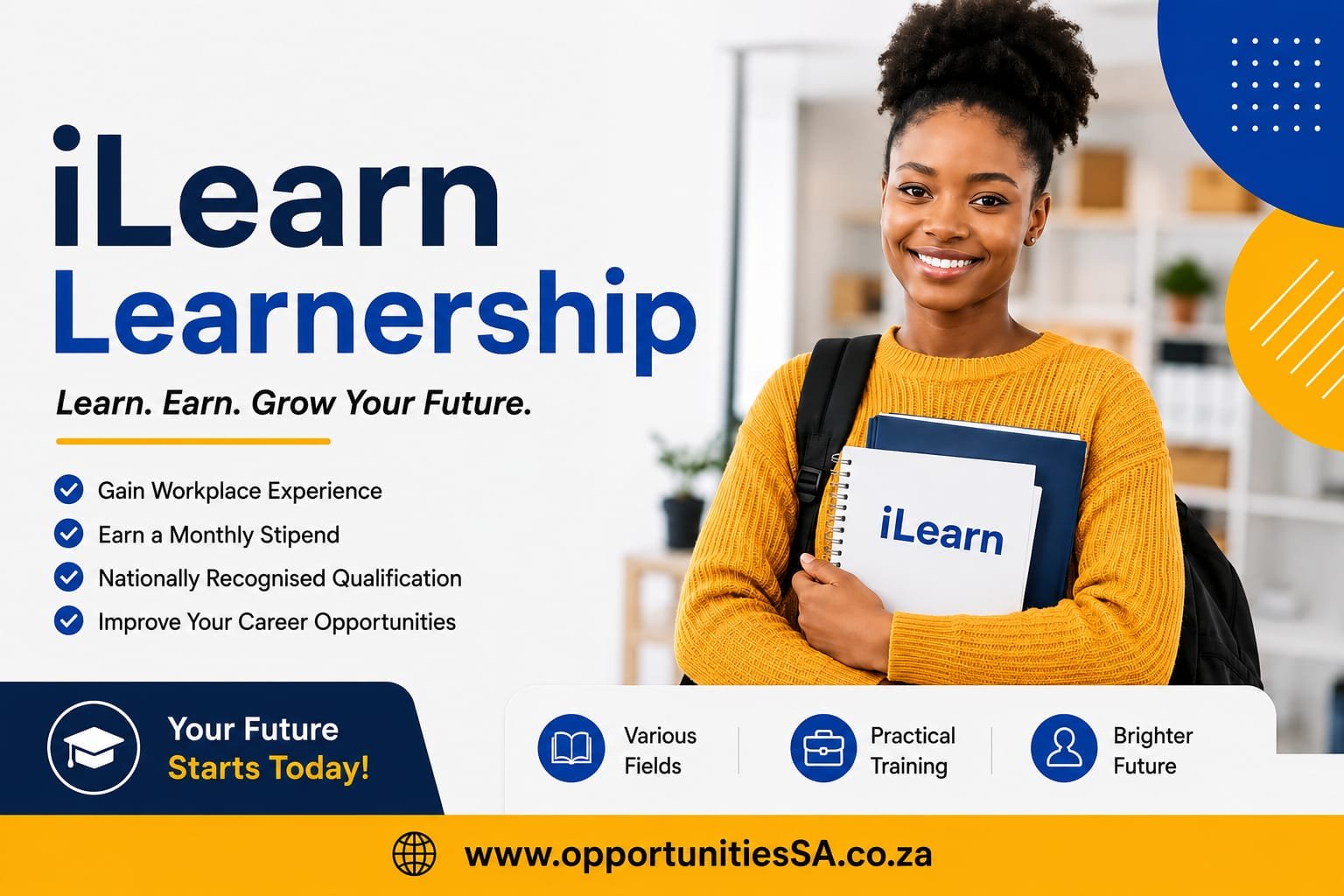 iLearn Learnership Programme 2026 – Open Applications